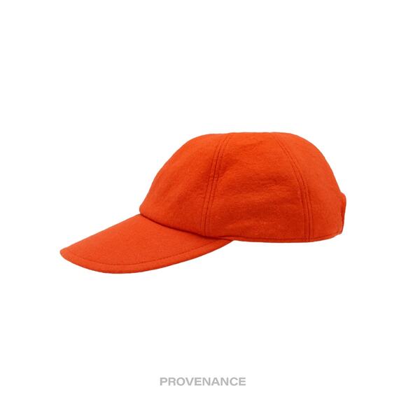 🔴 Christian Dior CD Wool Blend Cap Hat - Orange - Picture 4 of 8
